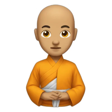 shaolin monk sticker