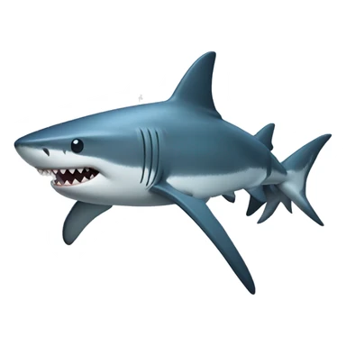 Hawaiian shark sticker