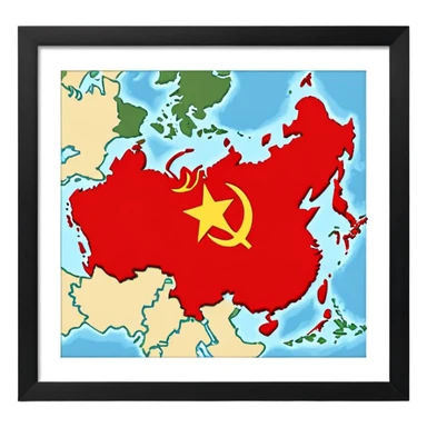 Soviet union sticker