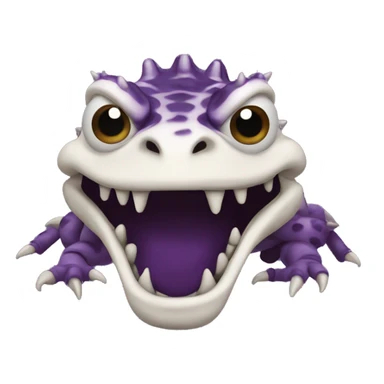Tcu horned frog sticker