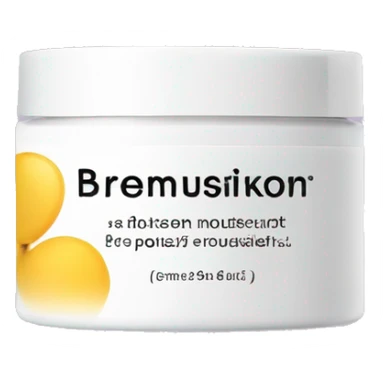 body moisturizer cream pot with label sticker