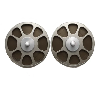 vintage tape machine reel to reel sticker