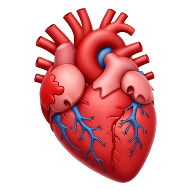 Create an emoji that vomits an avalanche of anatomical hearts🤮🫀 sticker