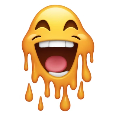 Happy melting face emoji , 🥹🫠 add both this sticker
