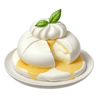 Mozzarella Buratta   sticker