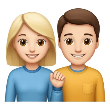 couple holding hands sticker