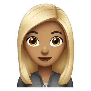 entrepreneurship young woman with black hair sticker