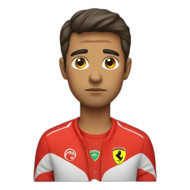 sad Ferrari fan sticker