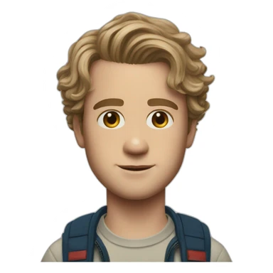 Max mayfield from stranger things sticker