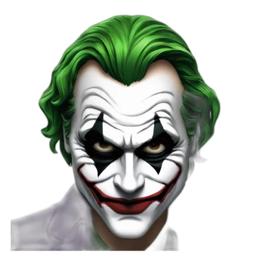 joaquin phoenix as the joker dc comics sticker