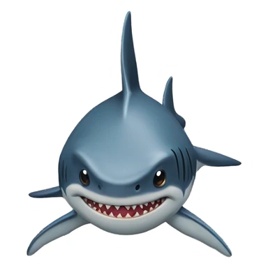 Shark mind blowing  sticker
