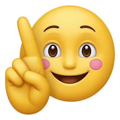 Smiling Emoji flipping off  sticker