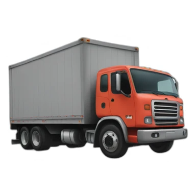 dancing freight truck sticker