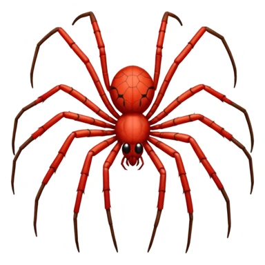 The red thread spider sticker