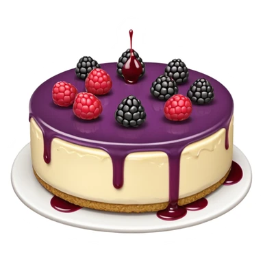 black berry cheese cake  sticker