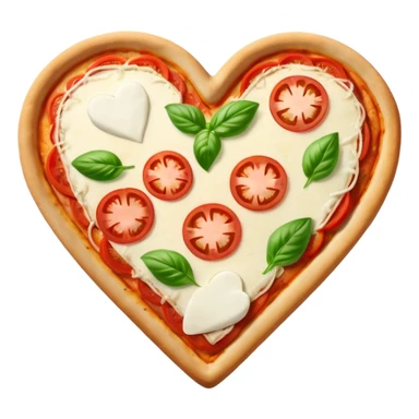 margarita pizza heart sticker