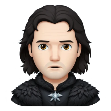 John Snow sticker
