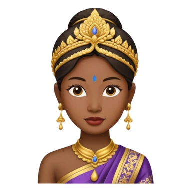The emote is meant to depict a Thai woman in the classic attire of her country. sticker