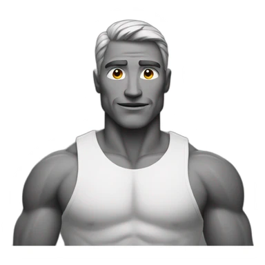 man-muscular sticker