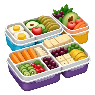 meal prep bento boxes sticker