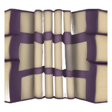 A very thick book sticker