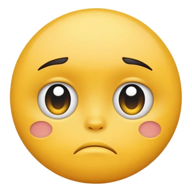 pouty face emoji sticker