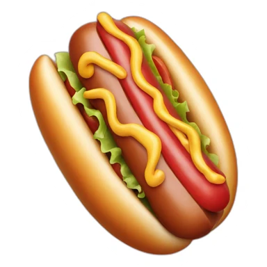 Massive hotdog sticker