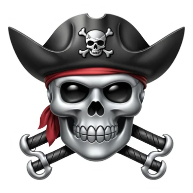 Las vegas raiders pirate logo  sticker