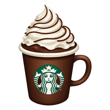 Starbucks cocoa sticker