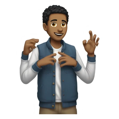 khaby lame tiktok sticker