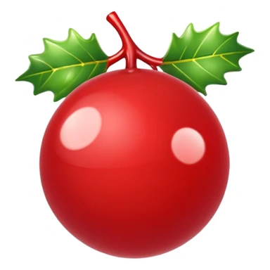 Holly berry sticker