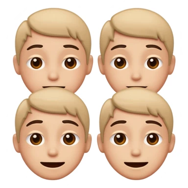 A face that is happy and sad sticker