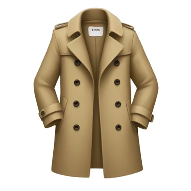 Trench coat sticker