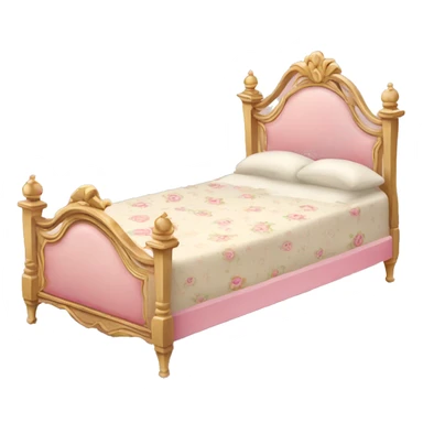 Vintage Princess bed sticker