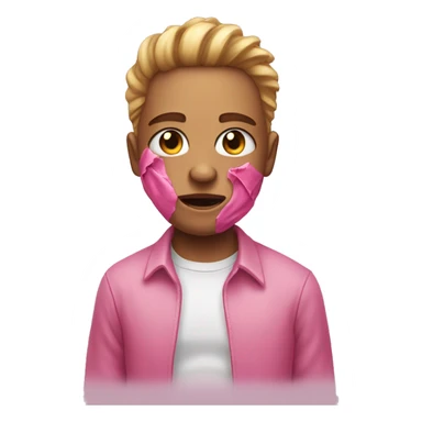 cute pink hurt sticker