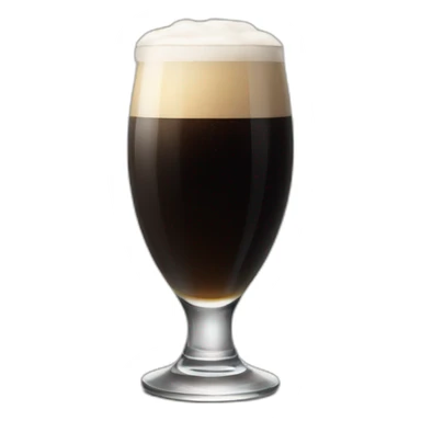 glass of guinness sticker
