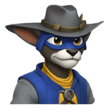 Sly Cooper  sticker