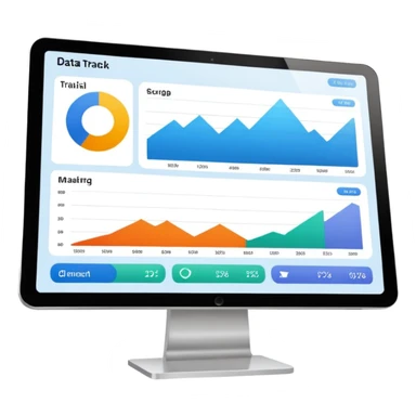 data tracking dashboard sticker