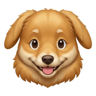Happy dog sticker