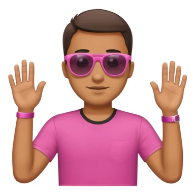 Pink m 16 gan  sticker