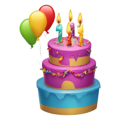 Happy birthday sign sticker