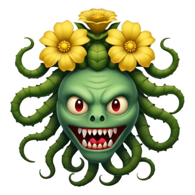 Stranger things demo gorgon sticker