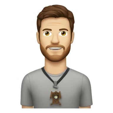 xabi alonso as a cuckoo clock sticker