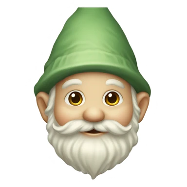 Cute vintage gnome sticker