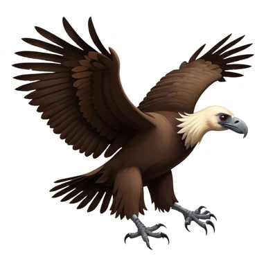 Vulture WINGS WIDE OPEN sticker