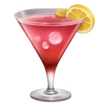 Cosmopolitan cocktail sticker