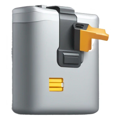 Charging battery  sticker