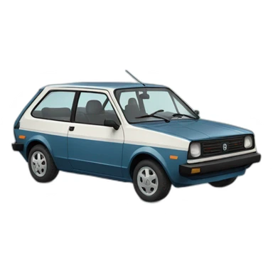 Yugo car sticker