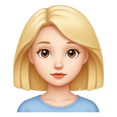 Una chica linda sticker