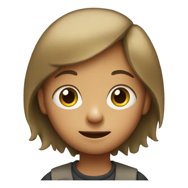 Kid on a iPad sticker